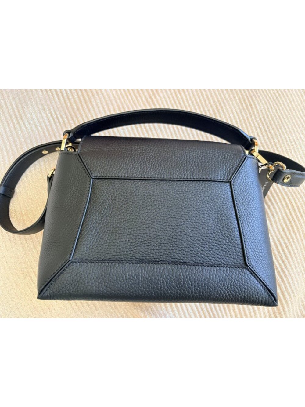 Strathberry Mosaic Bag Black Large Size New with Tags - Picture 5 of 11